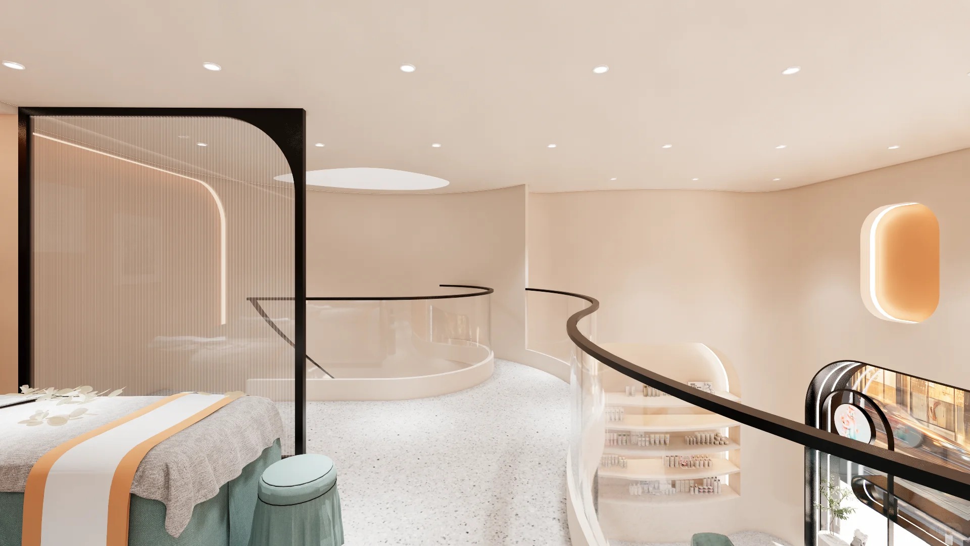 Die kunst des schrank-designs zeigen: sie verfeinern die schönheitskunst für das fitnesstudio