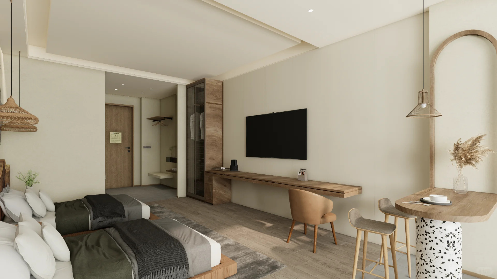 Willkommen bei ihrem zimmer: eine eigene ausstellung der besten hotelprodukte und der gastfreundschaft